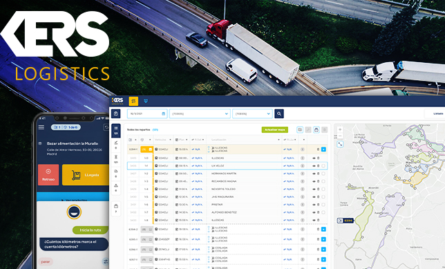 kers logistics es la suite definitiva para la gestión del flujo logístico