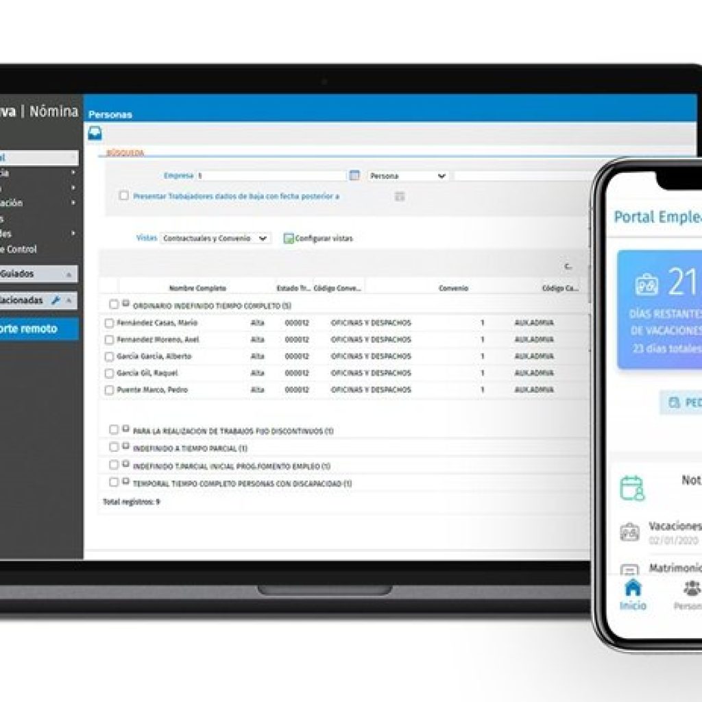 a3innuva nómina software online para gestión de los empleados