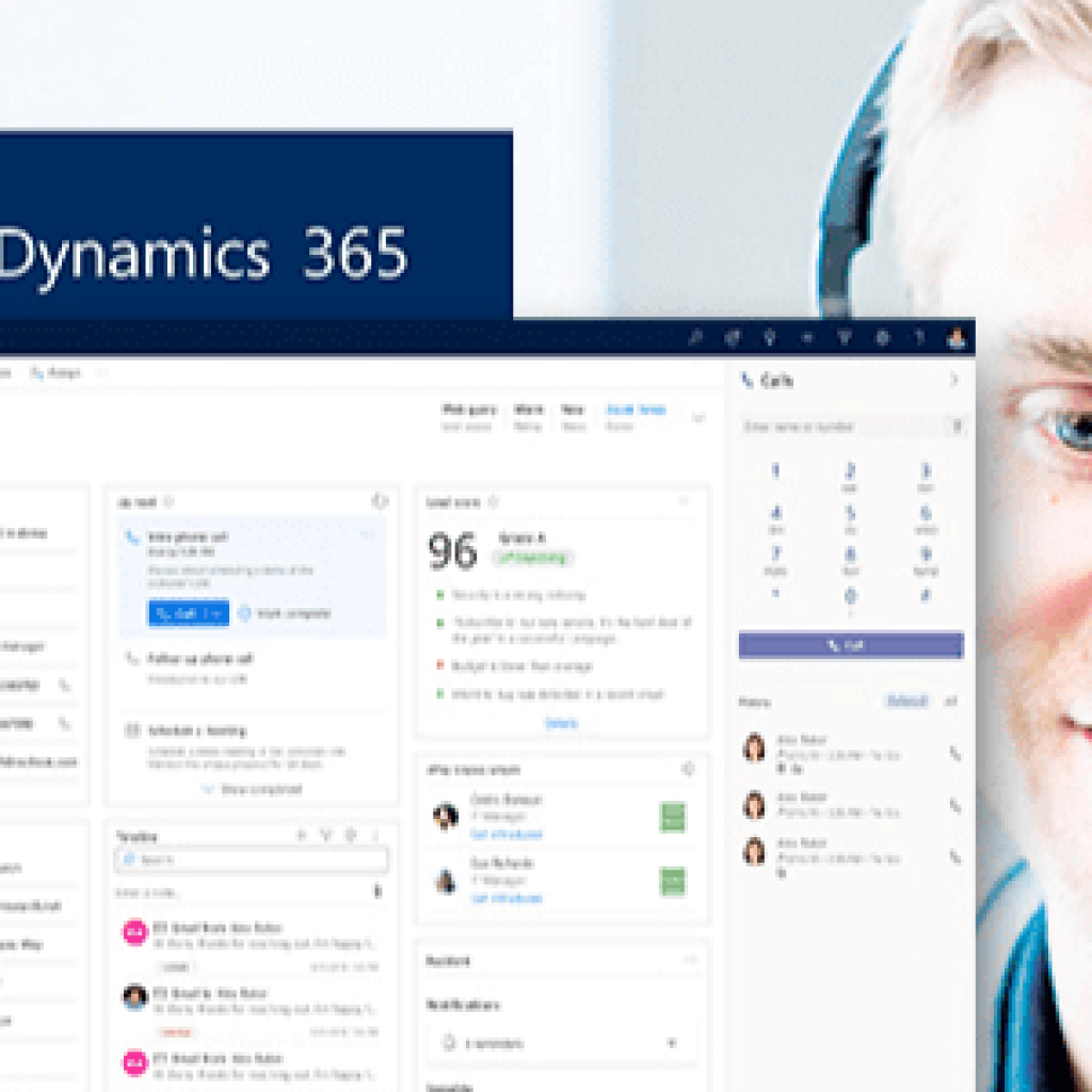 Microsoft Dynamics 365 Sales, conocido como Dynamics CRM, el CRM de Microsoft.
